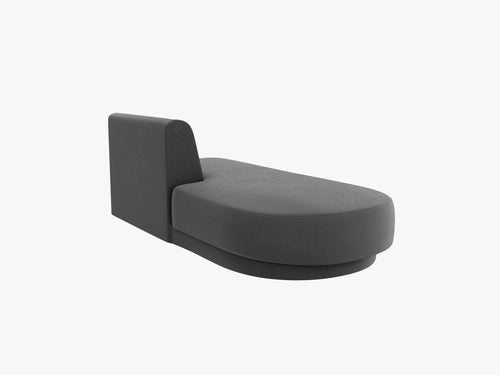 Modular Chaise Lounge Sofa – Upholstered End Section Unit W158