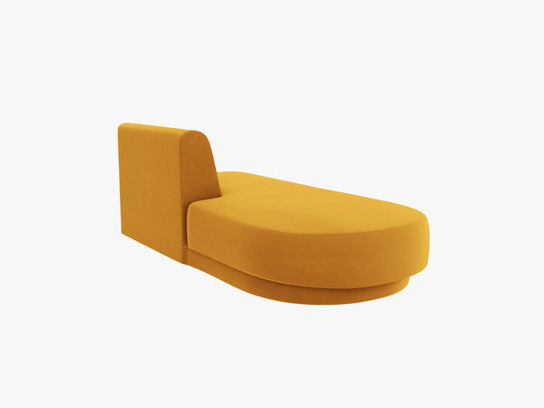 Modular Chaise Lounge Sofa – Upholstered End Section Unit W158