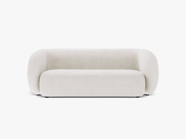 Compact 2-Seater Sofa with Curved Design & Soft Comfort W183