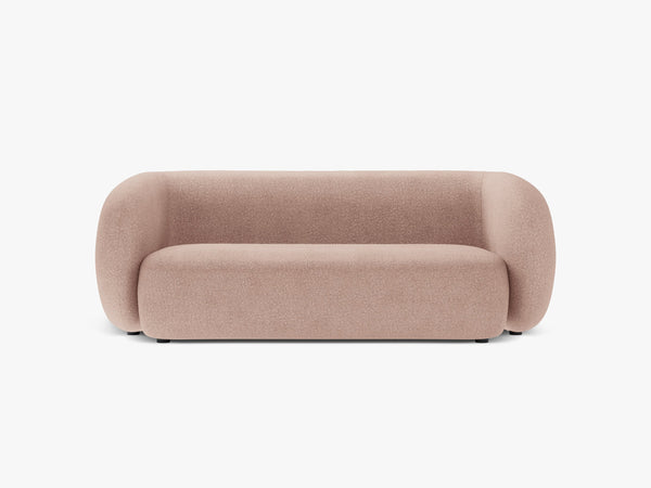Compact 2-Seater Sofa with Curved Design & Soft Comfort W183