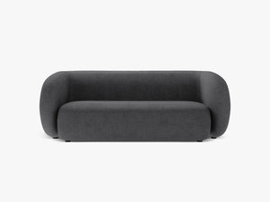 Compact 2-Seater Sofa with Curved Design & Soft Comfort W183