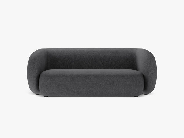 Compact 2-Seater Sofa with Curved Design & Soft Comfort W183