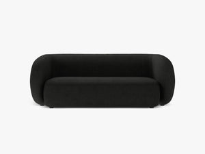 Compact 2-Seater Sofa with Curved Design & Soft Comfort W183
