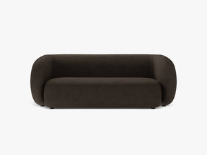 Compact 2-Seater Sofa with Curved Design & Soft Comfort W183