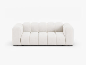 Modern 2-Seater Sofa with Curved Design & Soft Comfort W200