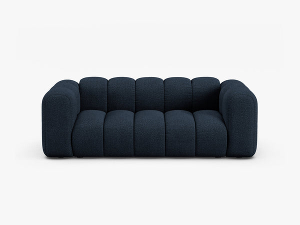Modern 2-Seater Sofa with Curved Design & Soft Comfort W200