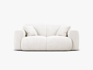 Modern 2-Seater Sofa with Rounded Design & Soft Comfort W170