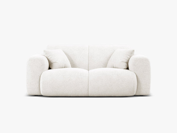 Modern 2-Seater Sofa with Rounded Design & Soft Comfort W170