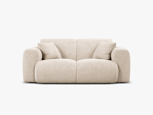 Modern 2-Seater Sofa with Rounded Design & Soft Comfort W170