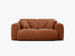 Modern 2-Seater Sofa with Rounded Design & Soft Comfort W170