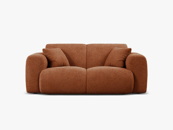 Modern 2-Seater Sofa with Rounded Design & Soft Comfort W170