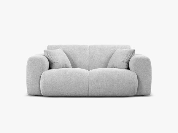 Modern 2-Seater Sofa with Rounded Design & Soft Comfort W170