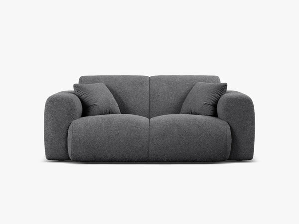 Modern 2-Seater Sofa with Rounded Design & Soft Comfort W170