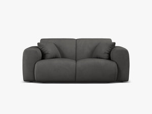 Modern 2-Seater Sofa with Rounded Design & Soft Comfort W170
