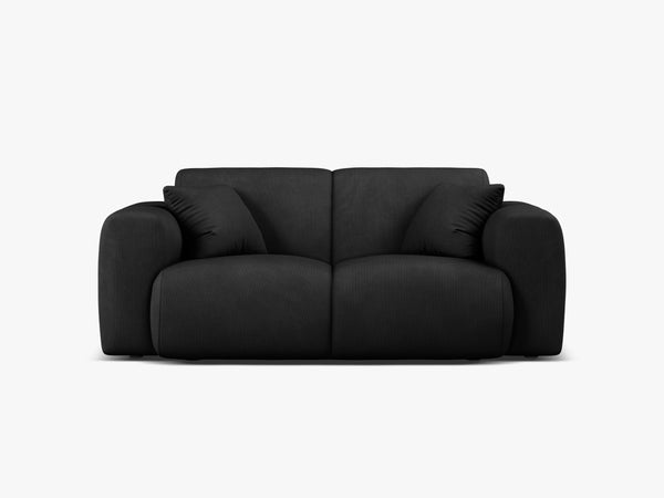 Modern 2-Seater Sofa with Rounded Design & Soft Comfort W170