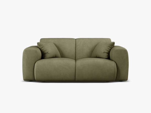 Modern 2-Seater Sofa with Rounded Design & Soft Comfort W170