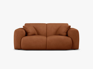 Modern 2-Seater Sofa with Rounded Design & Soft Comfort W170