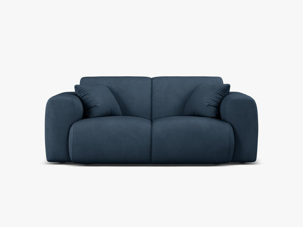 Modern 2-Seater Sofa with Rounded Design & Soft Comfort W170