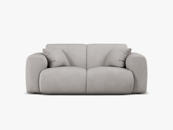 Modern 2-Seater Sofa with Rounded Design & Soft Comfort W170