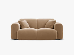 Modern 2-Seater Sofa with Rounded Design & Soft Comfort W170