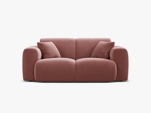 Modern 2-Seater Sofa with Rounded Design & Soft Comfort W170
