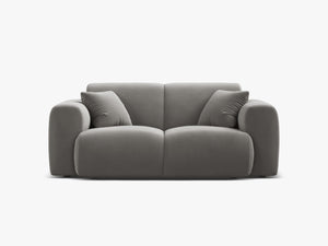 Modern 2-Seater Sofa with Rounded Design & Soft Comfort W170