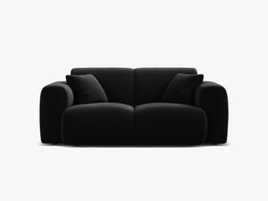 Modern 2-Seater Sofa with Rounded Design & Soft Comfort W170