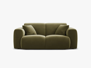 Modern 2-Seater Sofa with Rounded Design & Soft Comfort W170