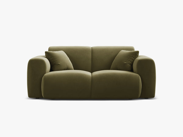 Modern 2-Seater Sofa with Rounded Design & Soft Comfort W170