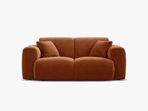 Modern 2-Seater Sofa with Rounded Design & Soft Comfort W170