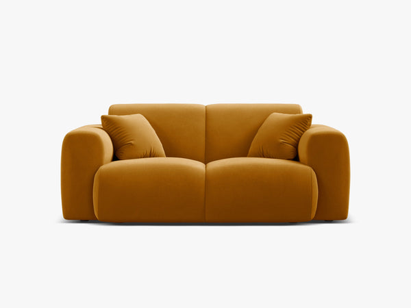 Modern 2-Seater Sofa with Rounded Design & Soft Comfort W170
