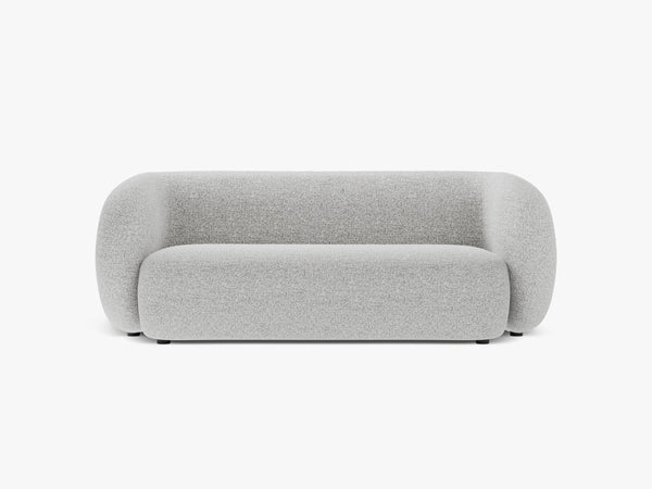 Compact 2-Seater Sofa with Curved Design & Soft Comfort W183