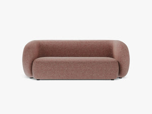Compact 2-Seater Sofa with Curved Design & Soft Comfort W183