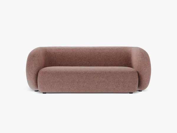 Compact 2-Seater Sofa with Curved Design & Soft Comfort W183