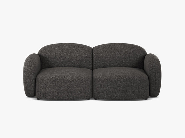 Scandinavian Corner Sofa – Feather-Filled Comfort with Wooden Legs W286