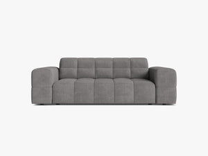 Modern 2-Seater Sofa – Upholstered Deep Seat Couch with Tufted Design W178
