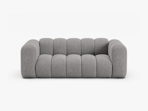 Modern 2-Seater Sofa with Curved Design & Soft Comfort W200