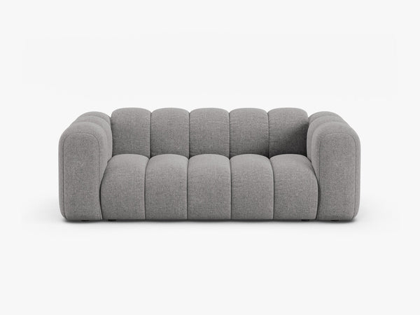 Modern 2-Seater Sofa with Curved Design & Soft Comfort W200