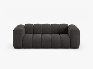 Modern 2-Seater Sofa with Curved Design & Soft Comfort W200
