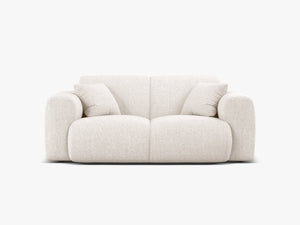 Modern 2-Seater Sofa with Rounded Design & Soft Comfort W170