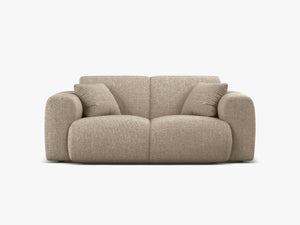 Modern 2-Seater Sofa with Rounded Design & Soft Comfort W170