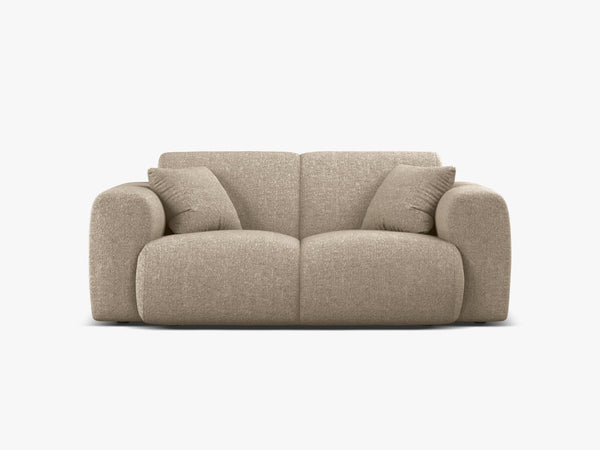Modern 2-Seater Sofa with Rounded Design & Soft Comfort W170