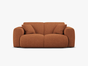 Modern 2-Seater Sofa with Rounded Design & Soft Comfort W170