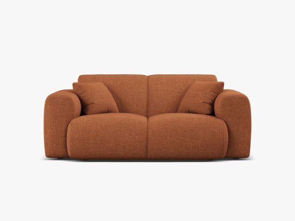Modern 2-Seater Sofa with Rounded Design & Soft Comfort W170