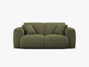 Modern 2-Seater Sofa with Rounded Design & Soft Comfort W170