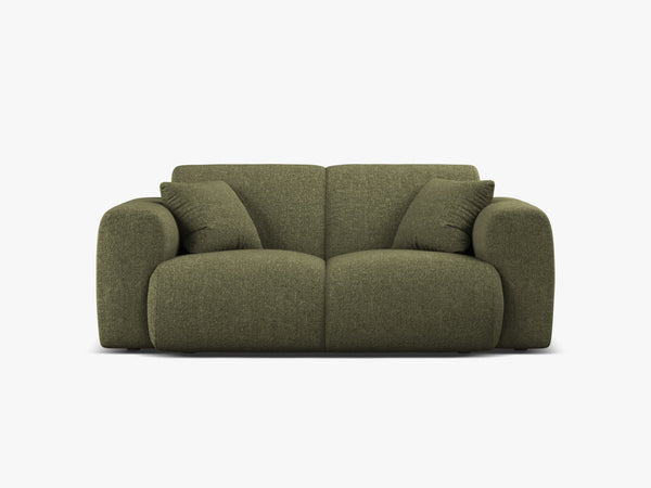 Modern 2-Seater Sofa with Rounded Design & Soft Comfort W170