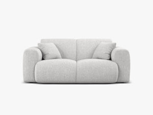 Modern 2-Seater Sofa with Rounded Design & Soft Comfort W170