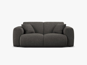 Modern 2-Seater Sofa with Rounded Design & Soft Comfort W170
