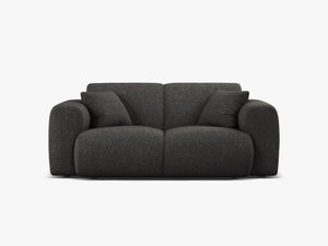 Modern 2-Seater Sofa with Rounded Design & Soft Comfort W170