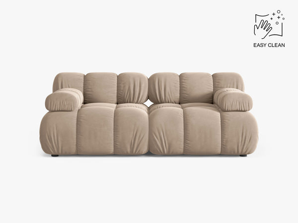 Compact 2-Seater Sofa with Modular Design & Soft Comfort W188